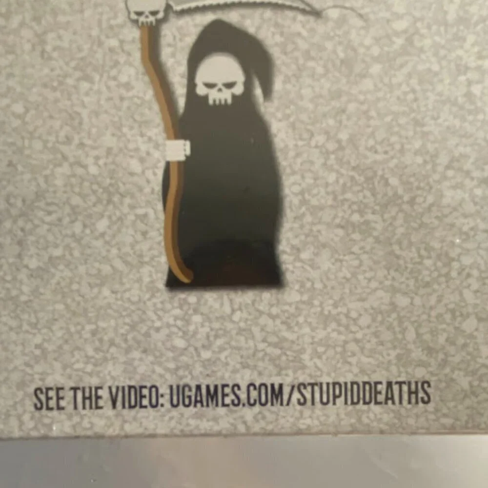 University Games Stupid Deaths: The Frightfully Funny Game